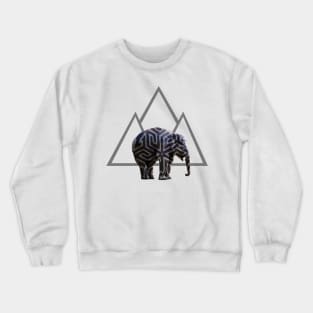 Elephant Tribe Mountain Crewneck Sweatshirt